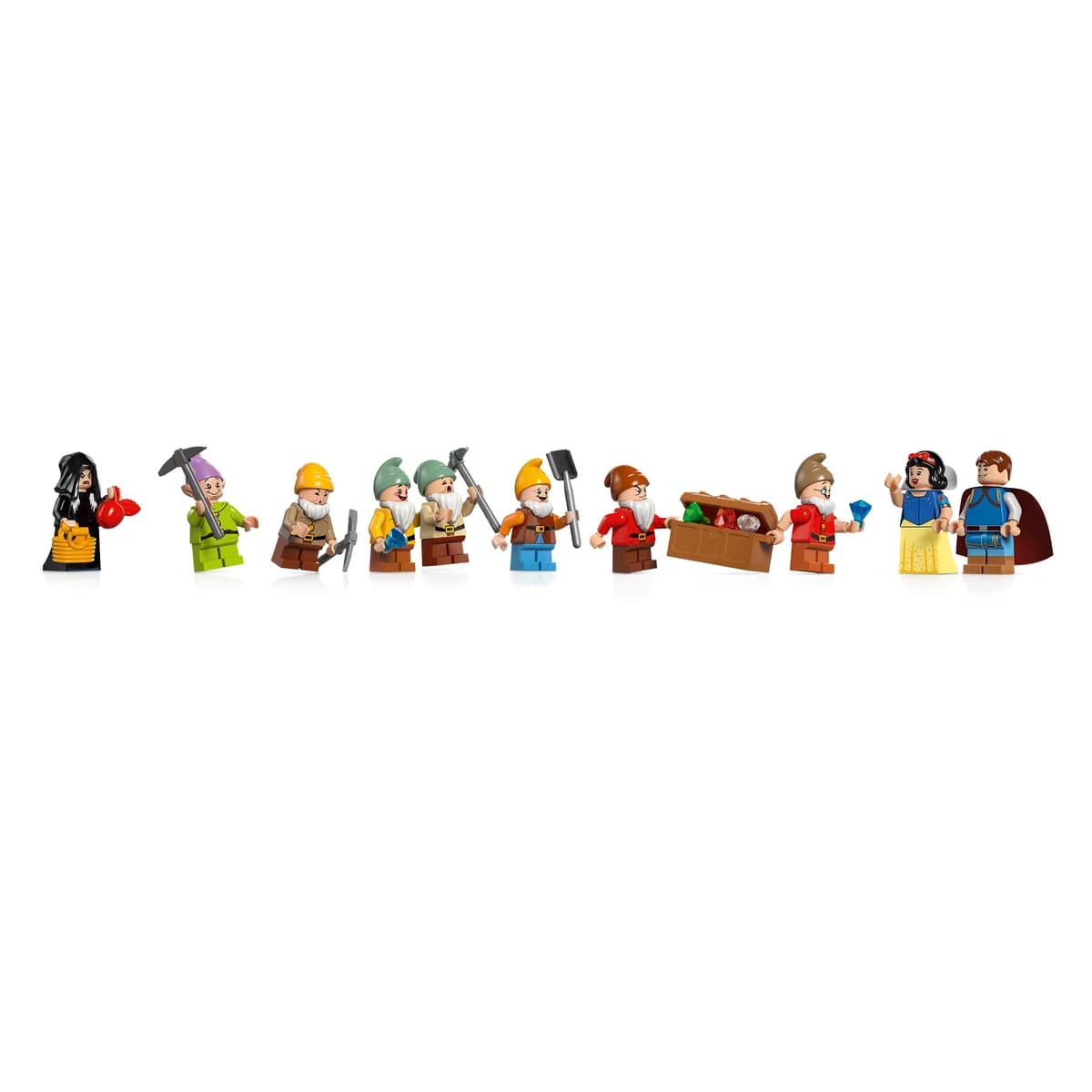 LEGO® Disney™ 43242 Chatka Królewny Śnieżki i Siedmiu Krasnoludków, zdjęcie 3