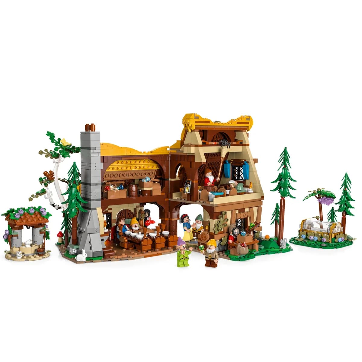 LEGO® Disney™ 43242 Chatka Królewny Śnieżki i Siedmiu Krasnoludków, zdjęcie 4