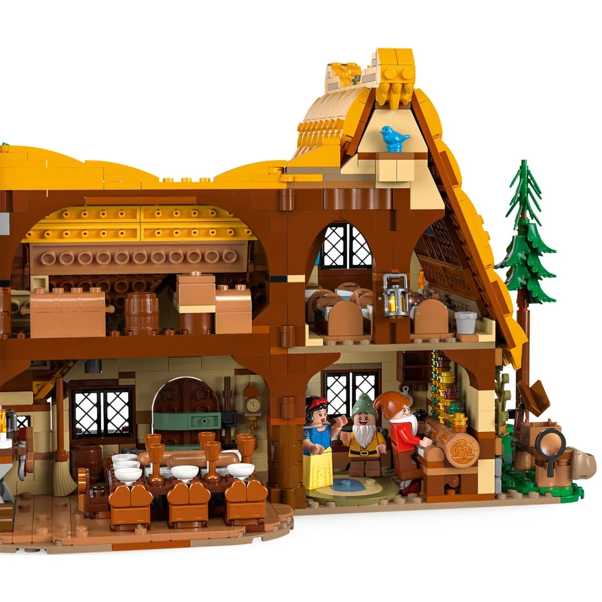 LEGO® Disney™ 43242 Chatka Królewny Śnieżki i Siedmiu Krasnoludków, zdjęcie 5