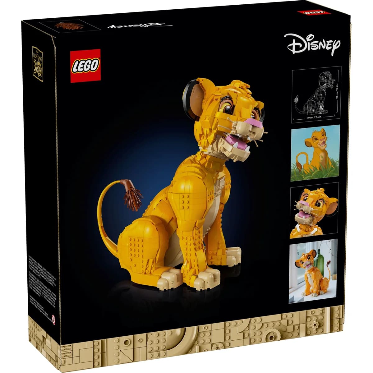 LEGO® Disney Classic™ 43247 Król Lew — Młody Simba, zdjęcie 2