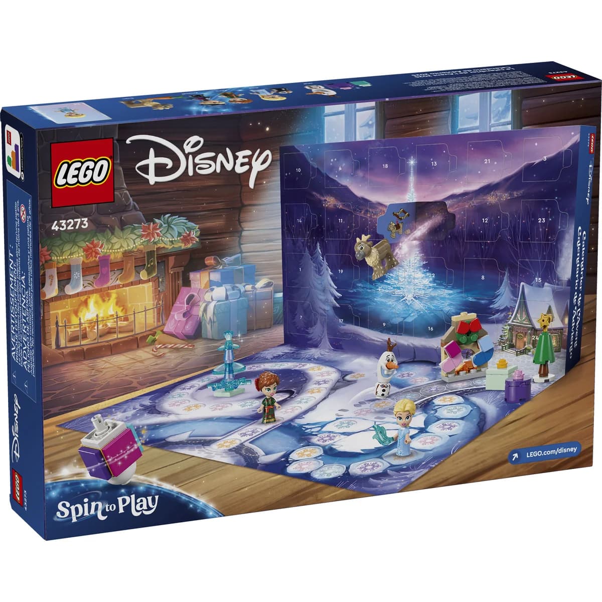 LEGO® Disney Princess™ 43273 Kalendarz Adwentowy na 2025 Rok, zdjęcie 2