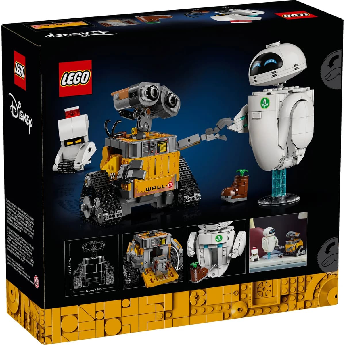 LEGO® Disney Pixar™ 43279 Wall-E i Ewa, zdjęcie 4