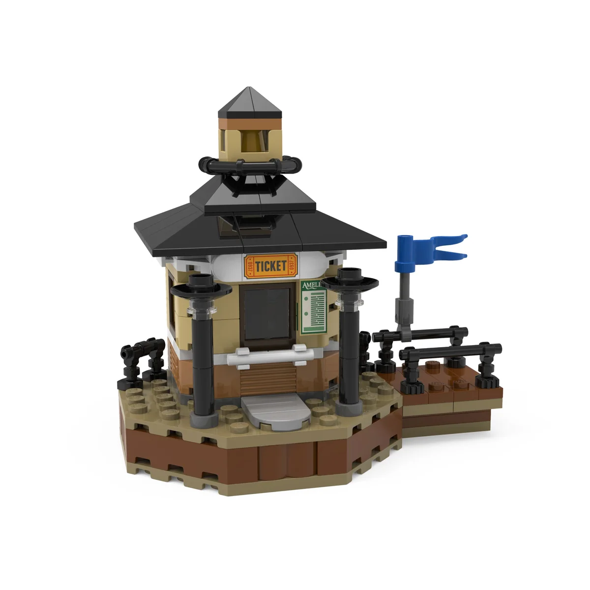 LEGO® Ideas™ 5009157 Kasa Biletowa Amelii