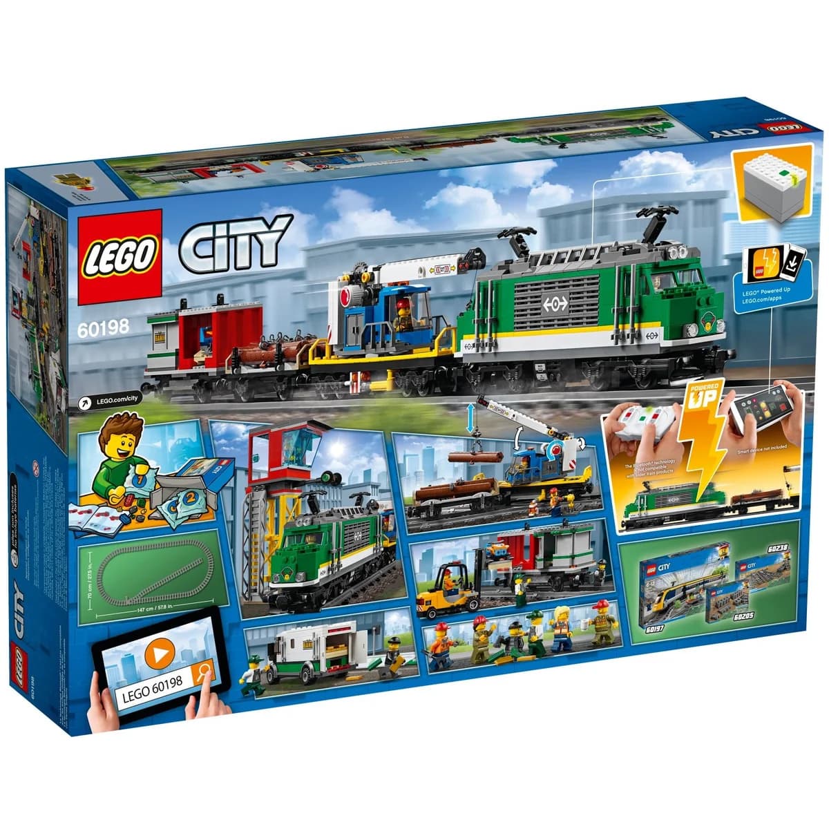 LEGO® City™ 60198 Pociąg Towarowy, zdjęcie 2