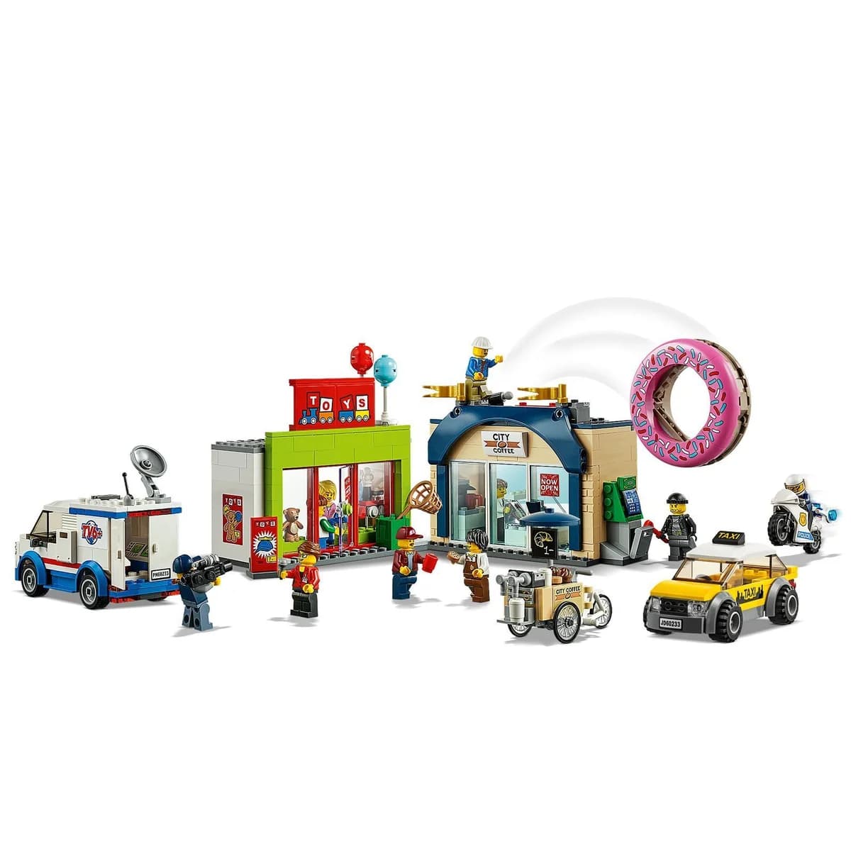 LEGO® City™ 60233 Otwarcie sklepu z pączkami, zdjęcie 3