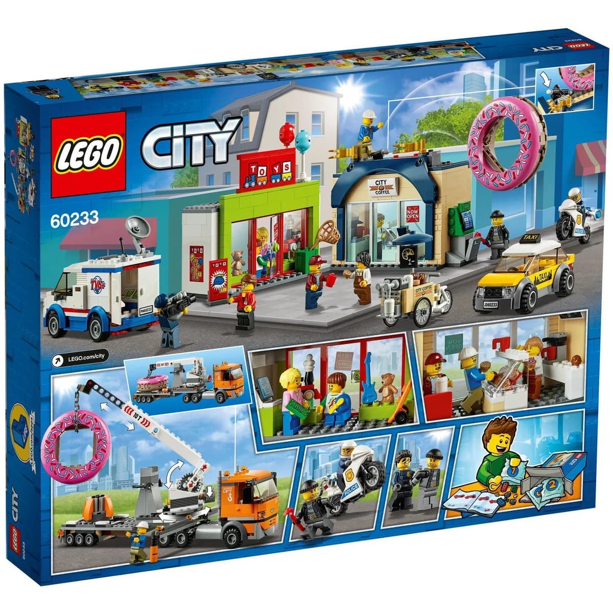 LEGO® City™ 60233 Otwarcie sklepu z pączkami, zdjęcie 4