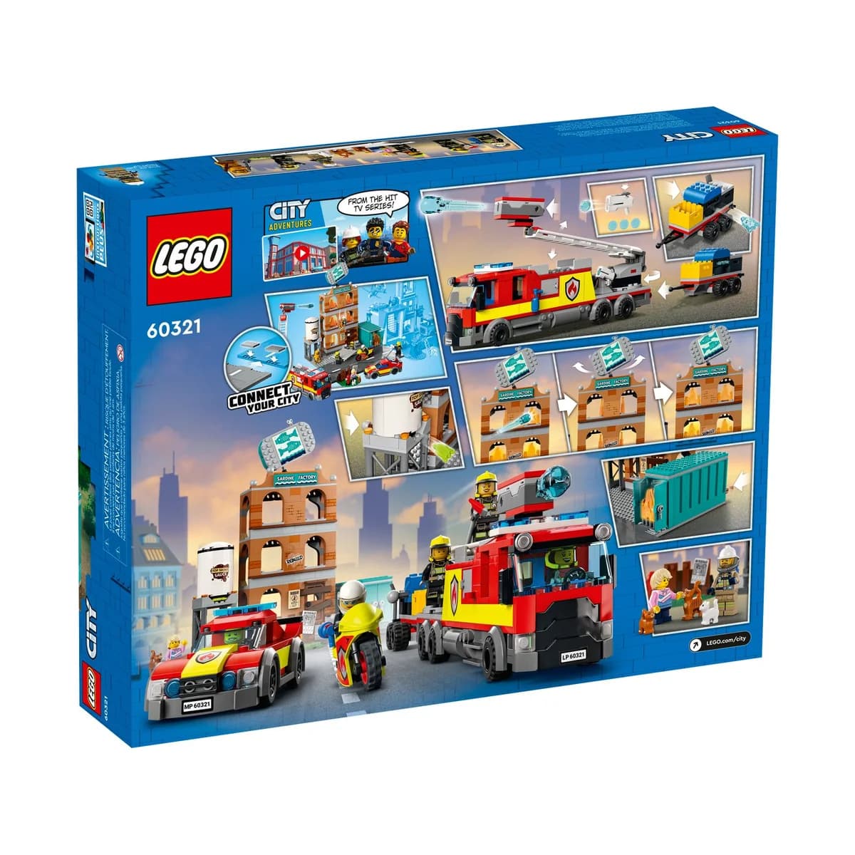LEGO® City™ 60321 Straż Pożarna, zdjęcie 3