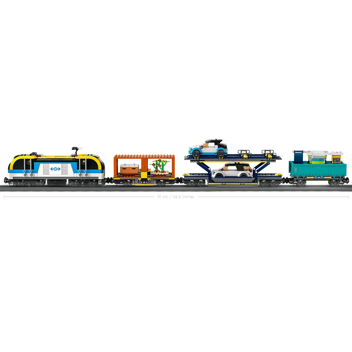 LEGO® City™ 60336 Pociąg Towarowy, zdjęcie 5