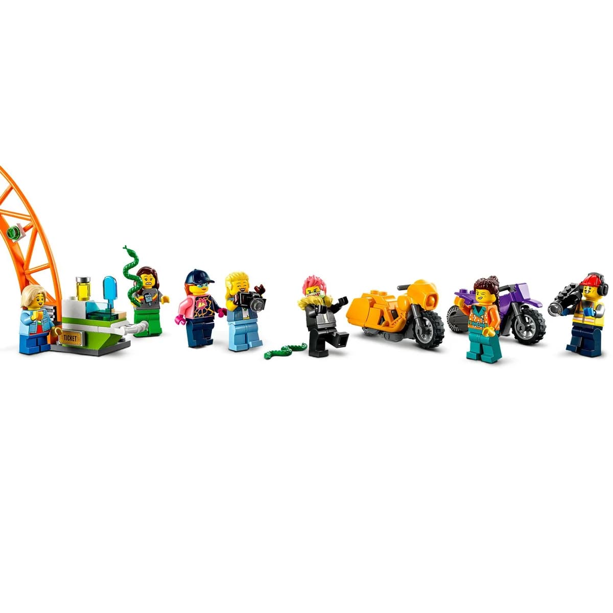 LEGO® City™ 60339 Kaskaderska Arena z Dwoma Pętlami, zdjęcie 2