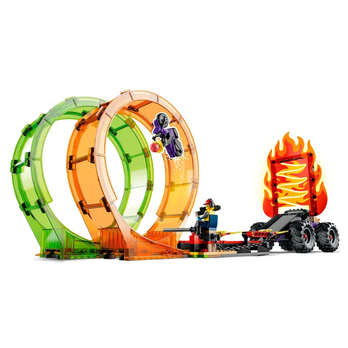 LEGO® City™ 60339 Kaskaderska Arena z Dwoma Pętlami, zdjęcie 5