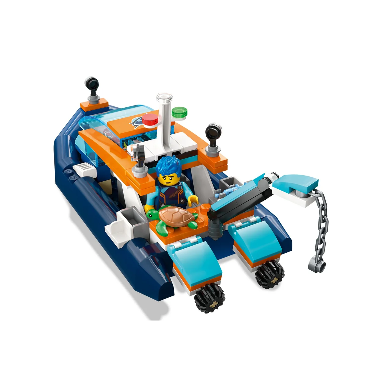 LEGO® City™ 60377 Łódź do nurkowania badacza, zdjęcie 4