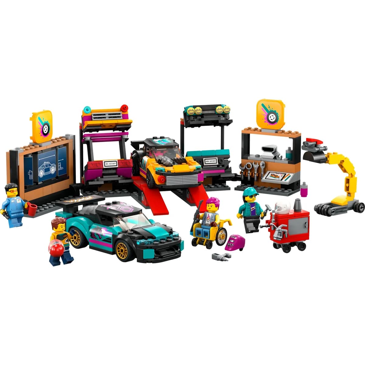 LEGO® City™ 60389 Warsztat Tuningowania Samochodów