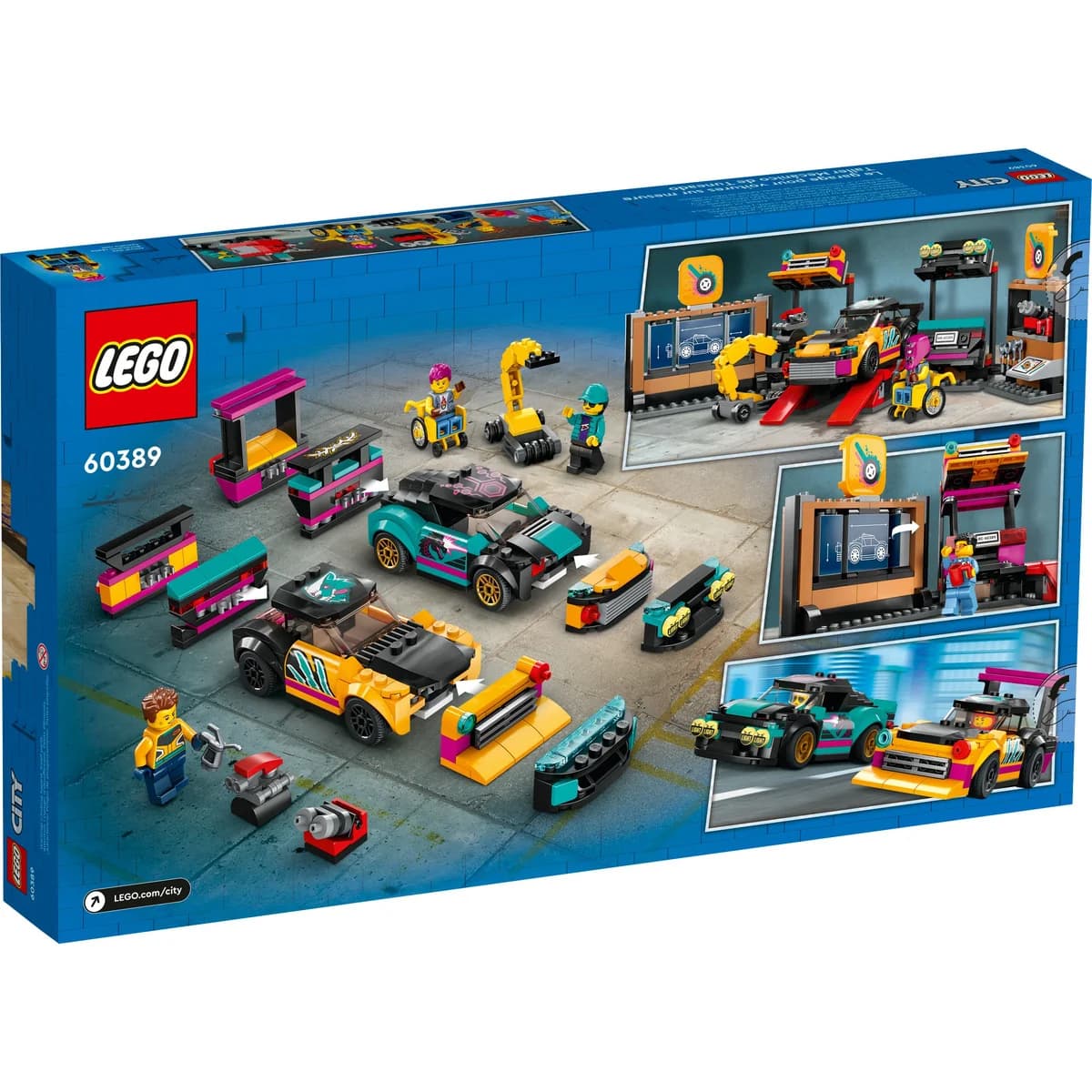 LEGO® City™ 60389 Warsztat Tuningowania Samochodów, zdjęcie 2