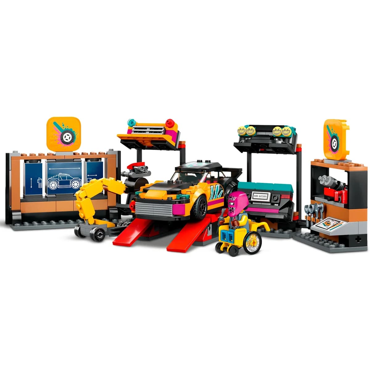 LEGO® City™ 60389 Warsztat Tuningowania Samochodów, zdjęcie 3