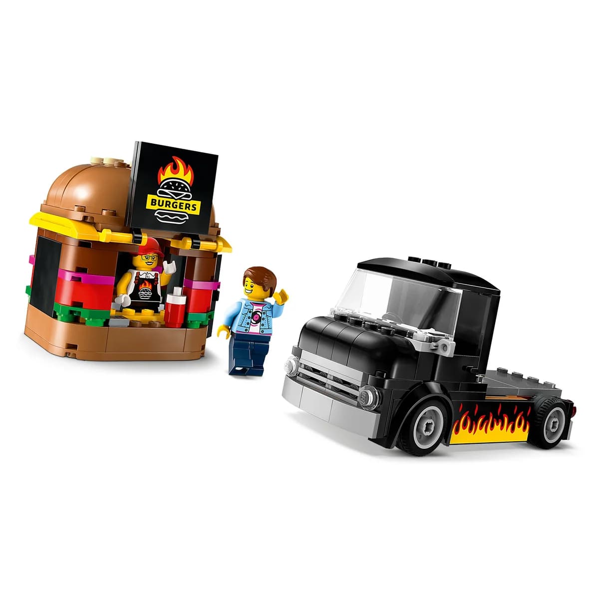 LEGO® City™ 60404 Ciężarówka z Burgerami, zdjęcie 3
