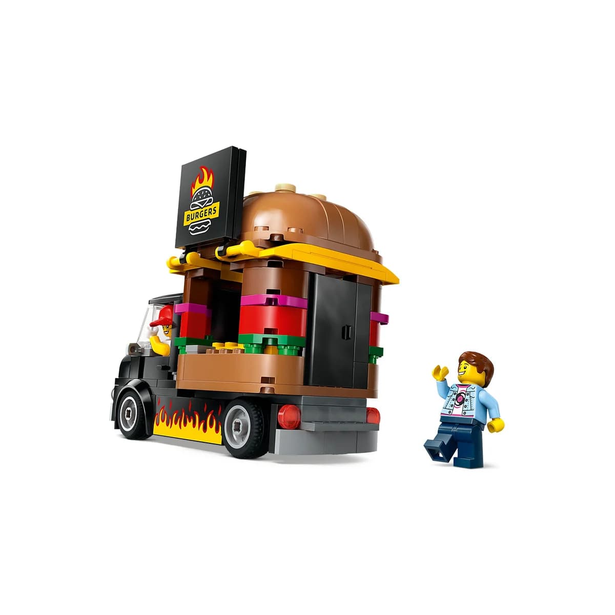 LEGO® City™ 60404 Ciężarówka z Burgerami, zdjęcie 4