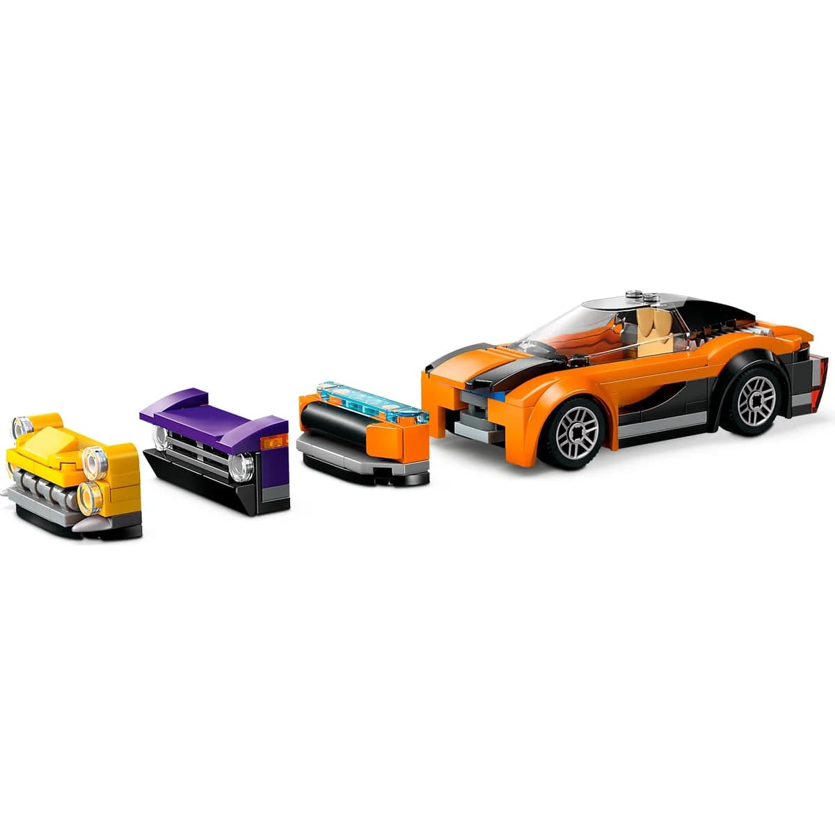 LEGO® City™ 60408 Laweta z Samochodami Sportowymi, zdjęcie 3