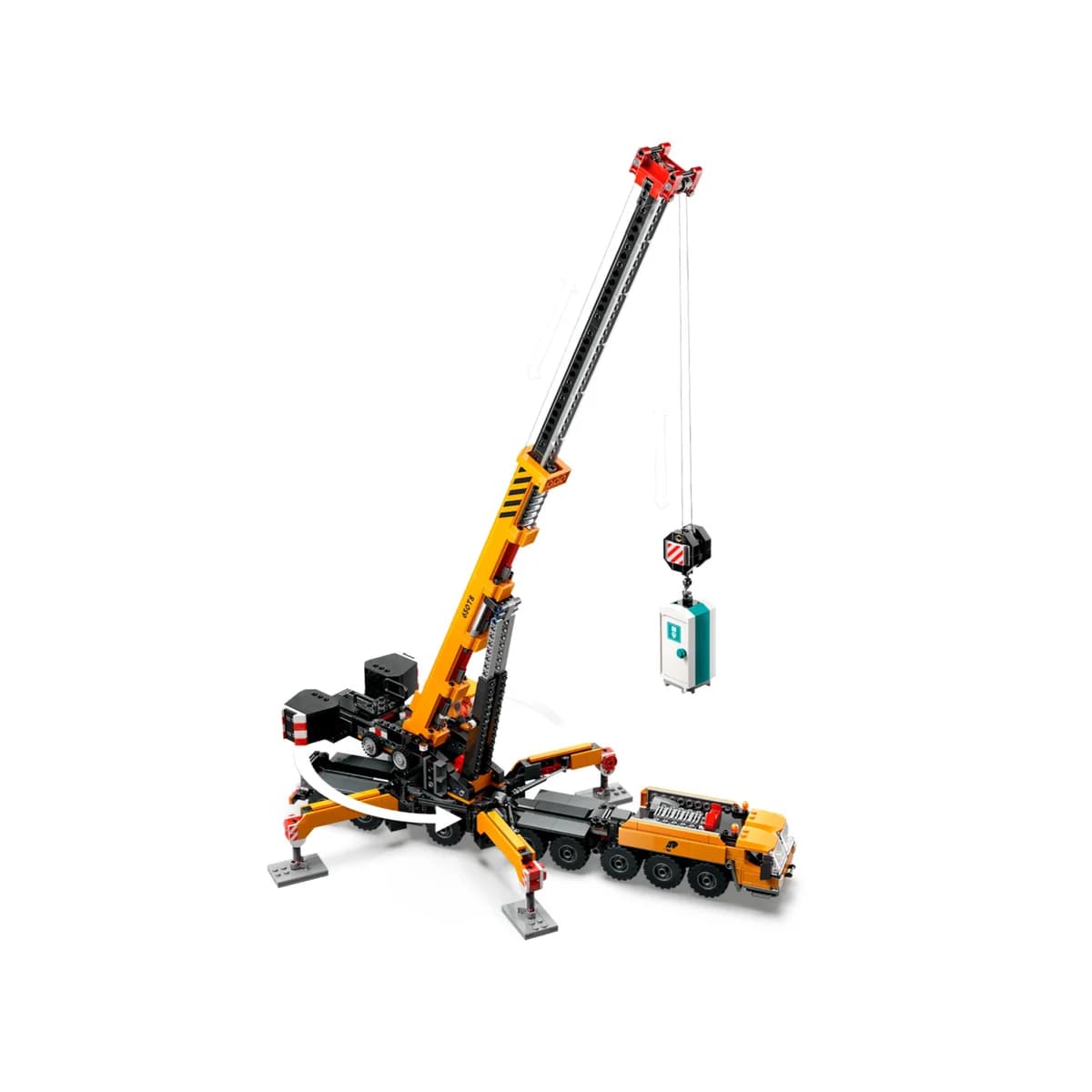 LEGO® City™ 60409 Żółty Ruchomy Żuraw, zdjęcie 4