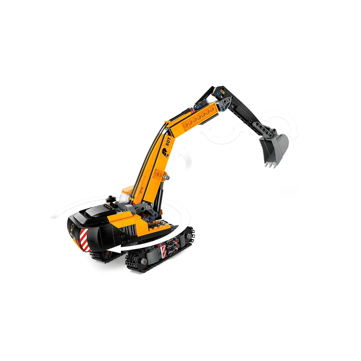 LEGO® City™ 60420 Żółta Koparka, zdjęcie 4