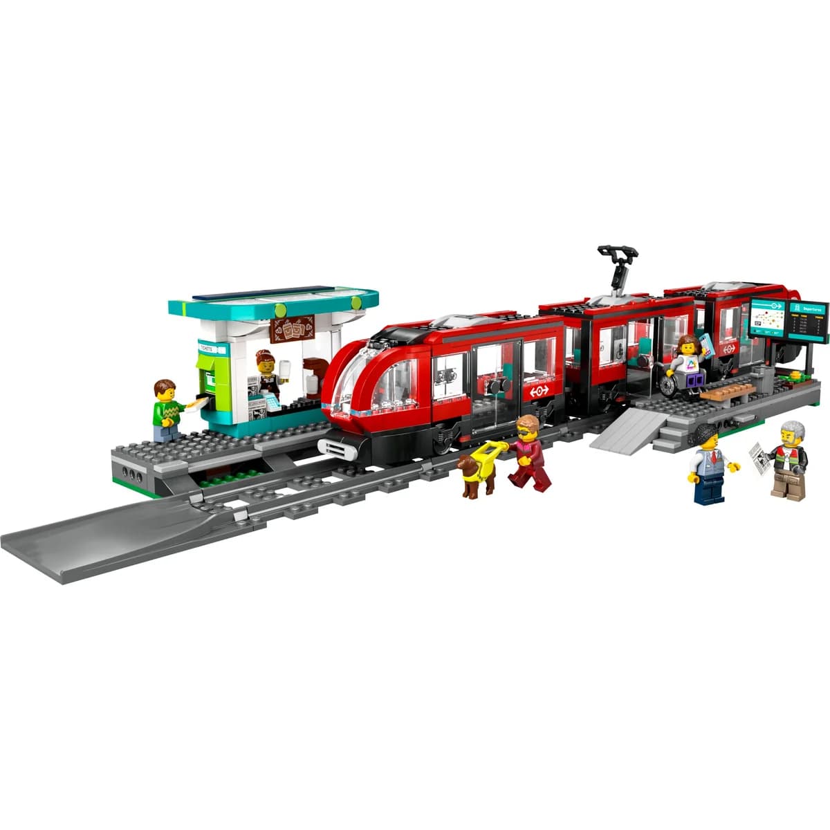 LEGO® City™ 60423 Tramwaj Miejski ze Stacją