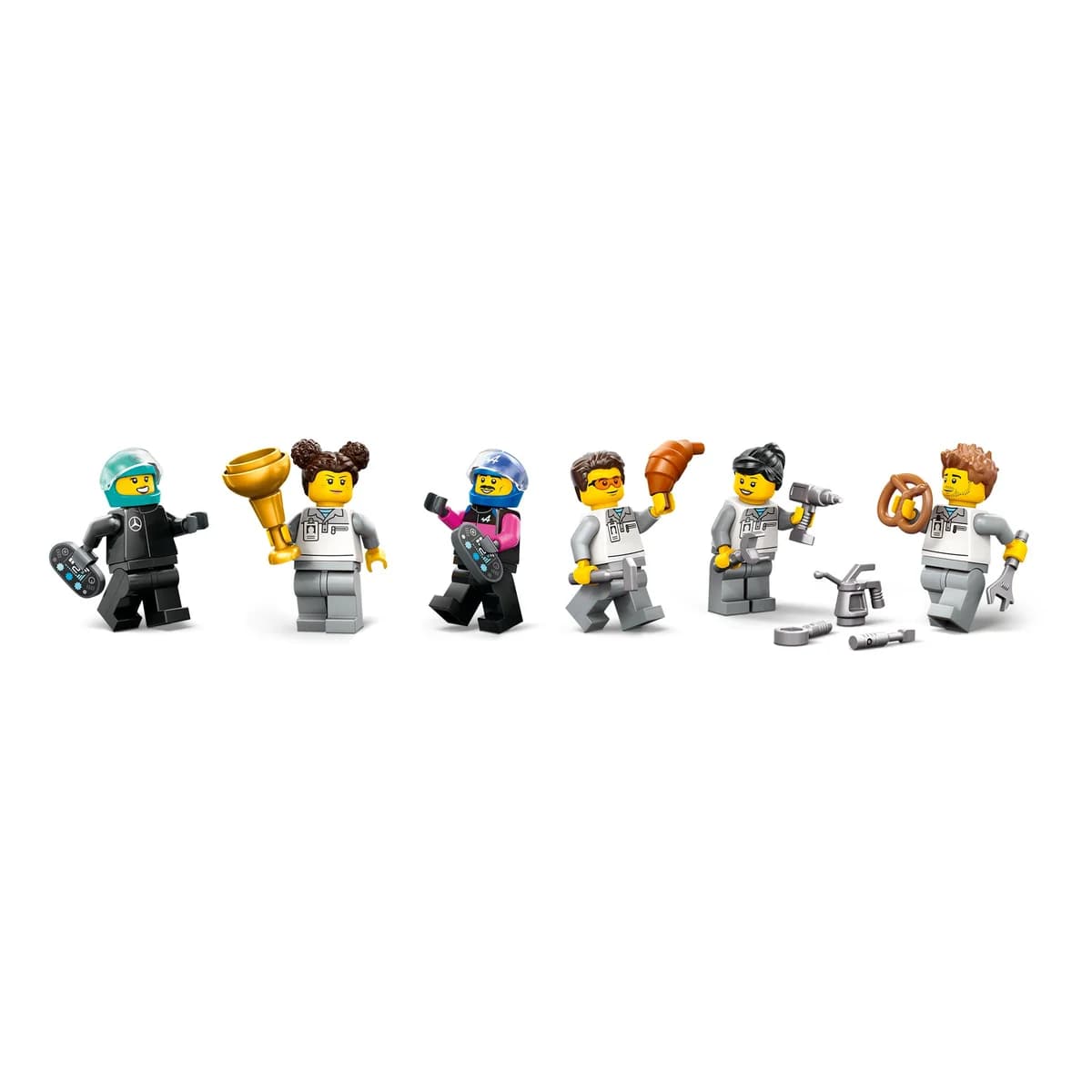 LEGO® City™ 60444 F1® Garaż i Bolidy Mercedes-Amg i Alpine, zdjęcie 4
