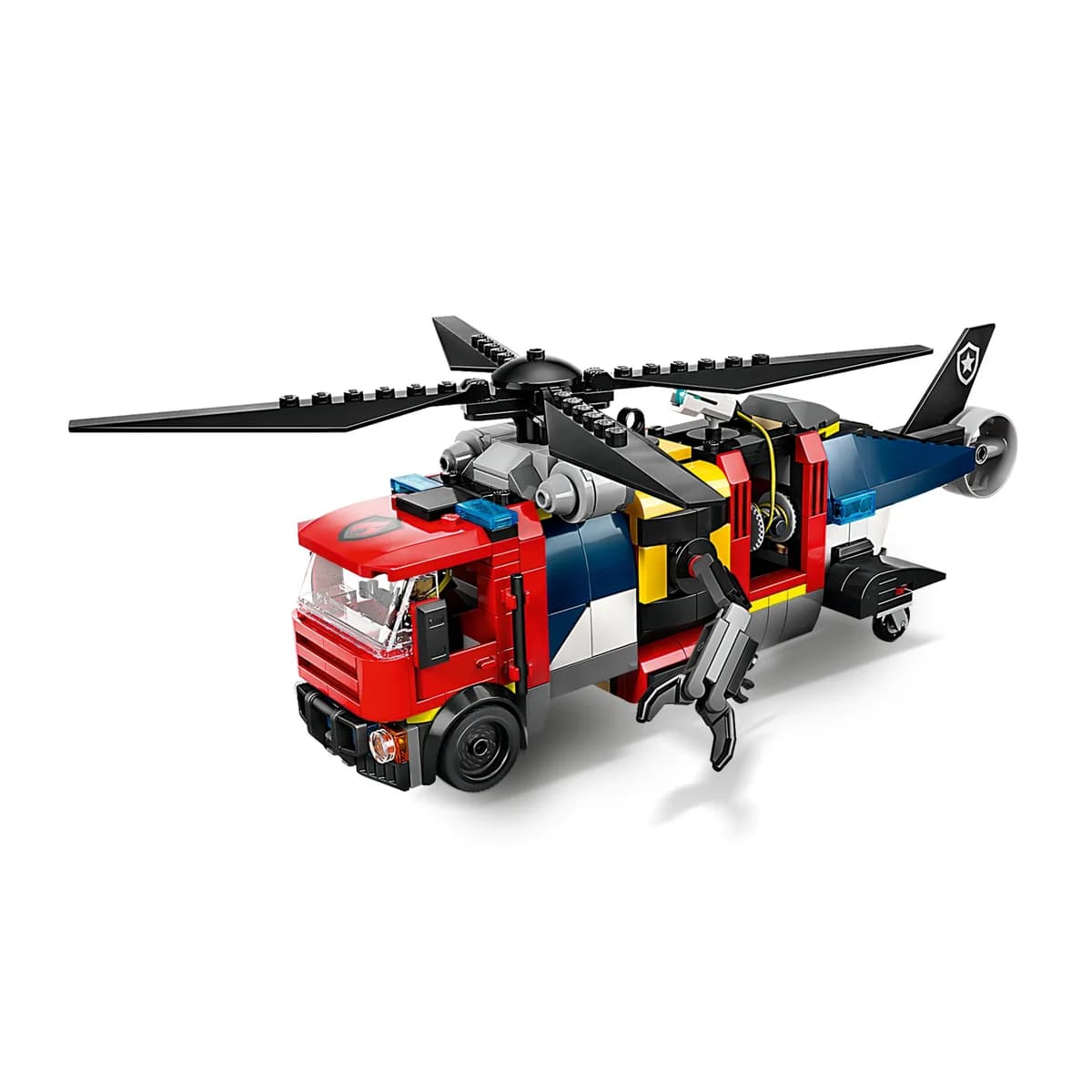 LEGO® City™ 60462 Zestaw z Helikopterem, Wozem Strażackim i Łodzią Podwodną, zdjęcie 5
