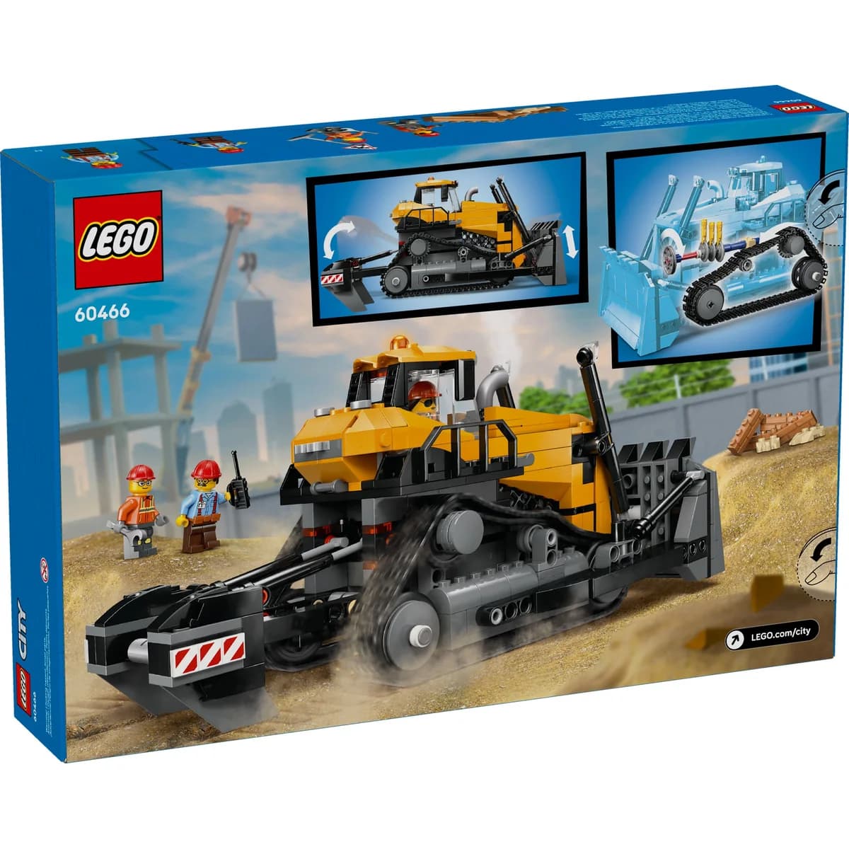 LEGO® City™ 60466 Żółty Buldożer, zdjęcie 2