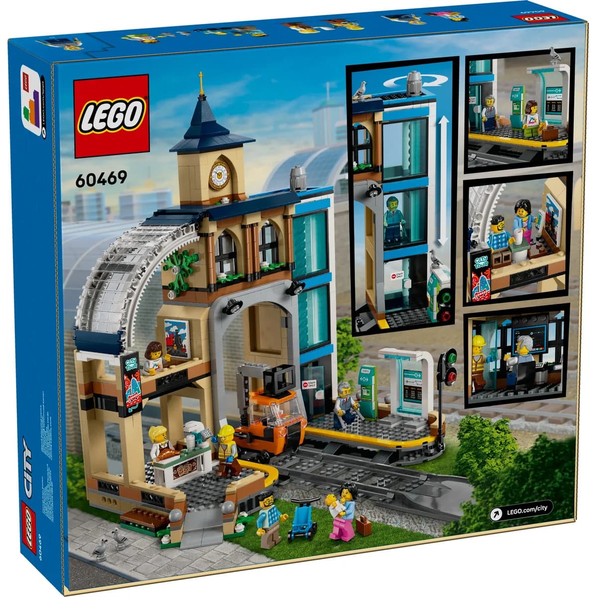 LEGO® City™ 60469 Centralny Dworzec Kolejowy, zdjęcie 2