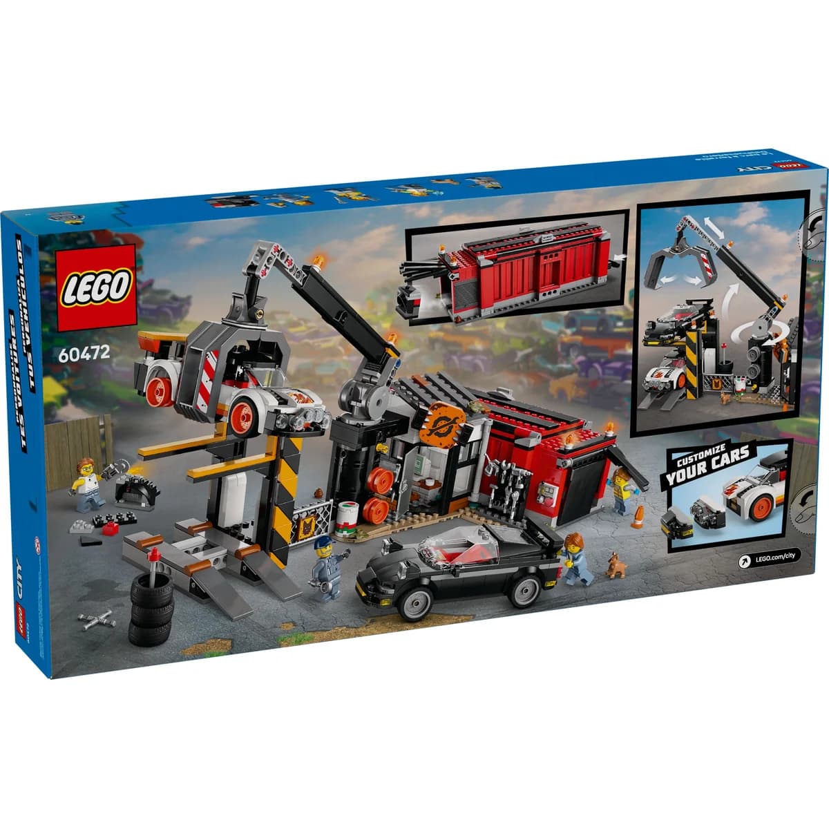LEGO® City™ 60472 Złomowisko z Samochodami, zdjęcie 2