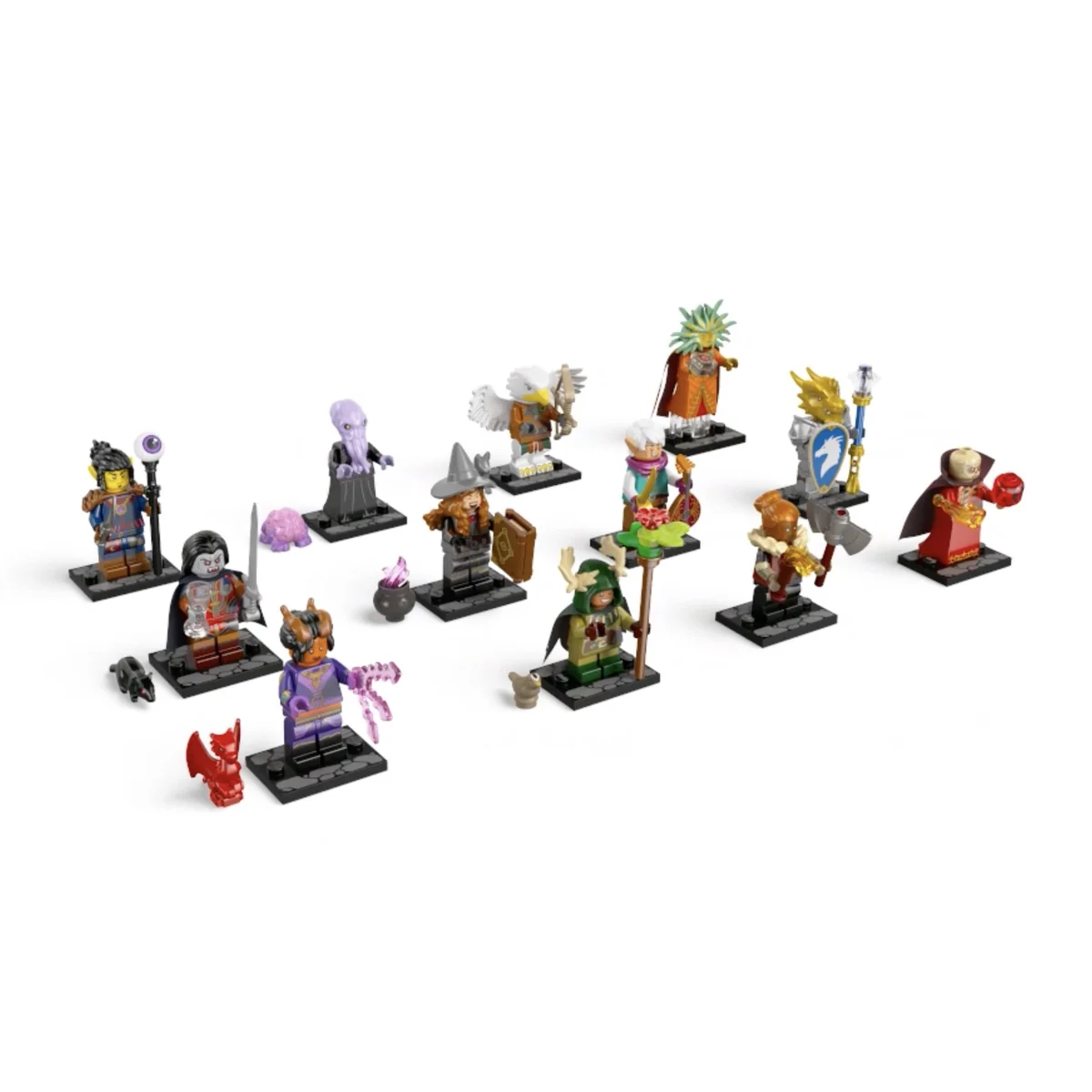 71047 LEGO® Minifigurki - Dungeons & Dragons – komplet 12 szt. — zdjęcie 4