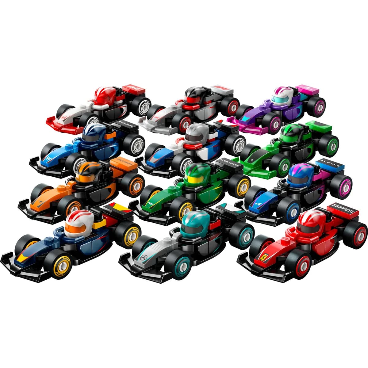 71049 LEGO® Minifigurki - Kolekcjonerski bolid F1® – komplet 12 szt.