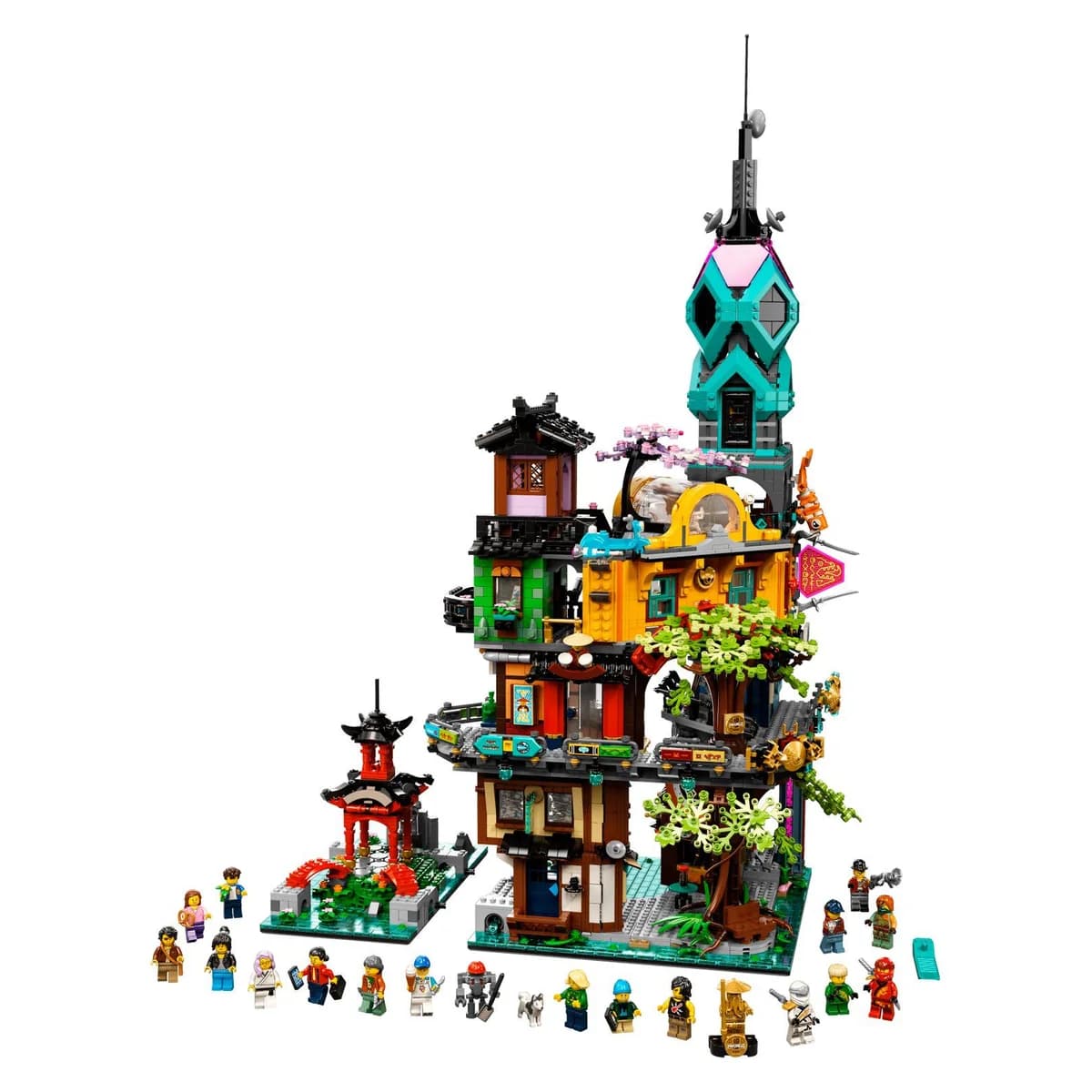 LEGO® NINJAGO™ 71741 Ogrody Miasta Ninjago