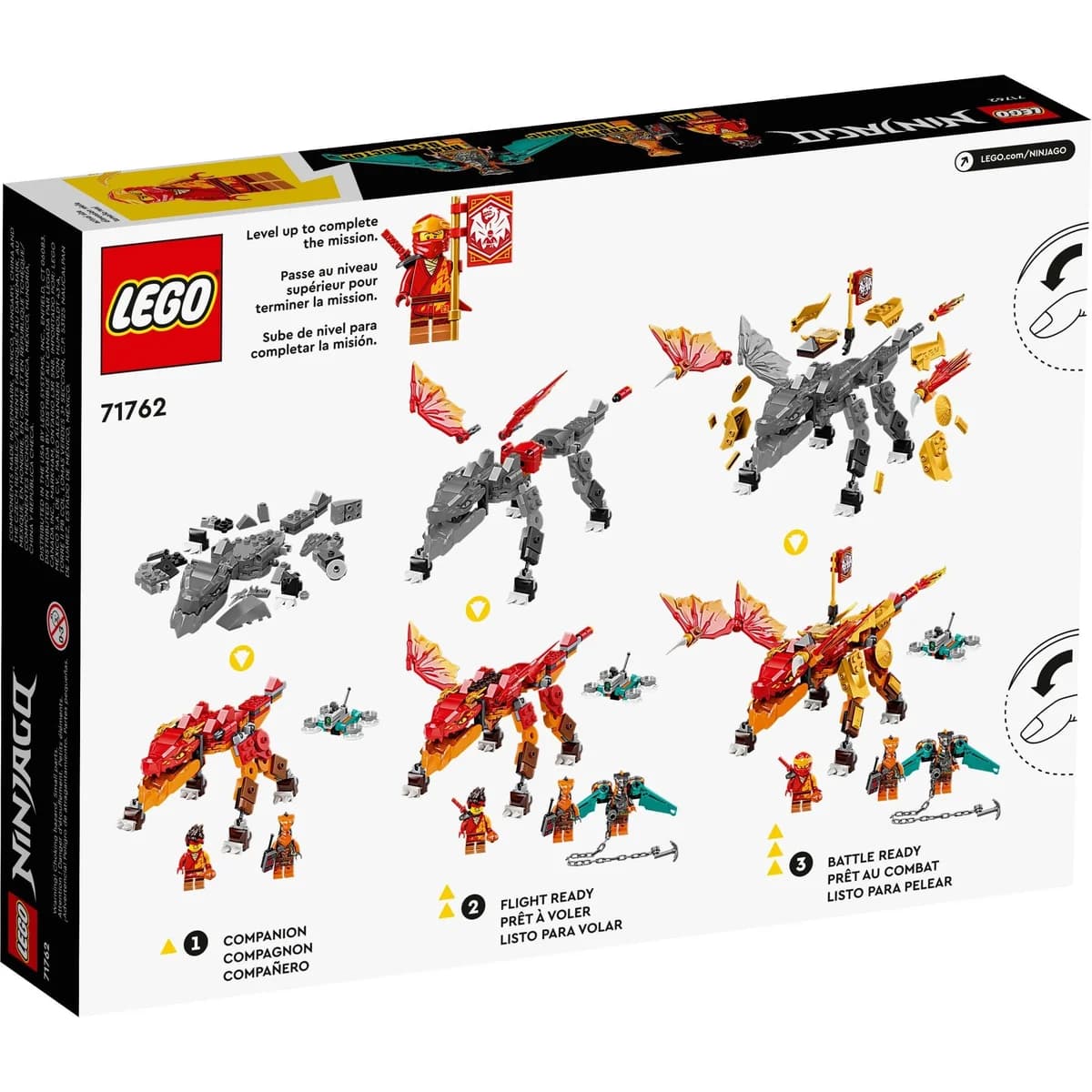 LEGO® NINJAGO™ 71762 Smok Ognia Kaia EVO, zdjęcie 2
