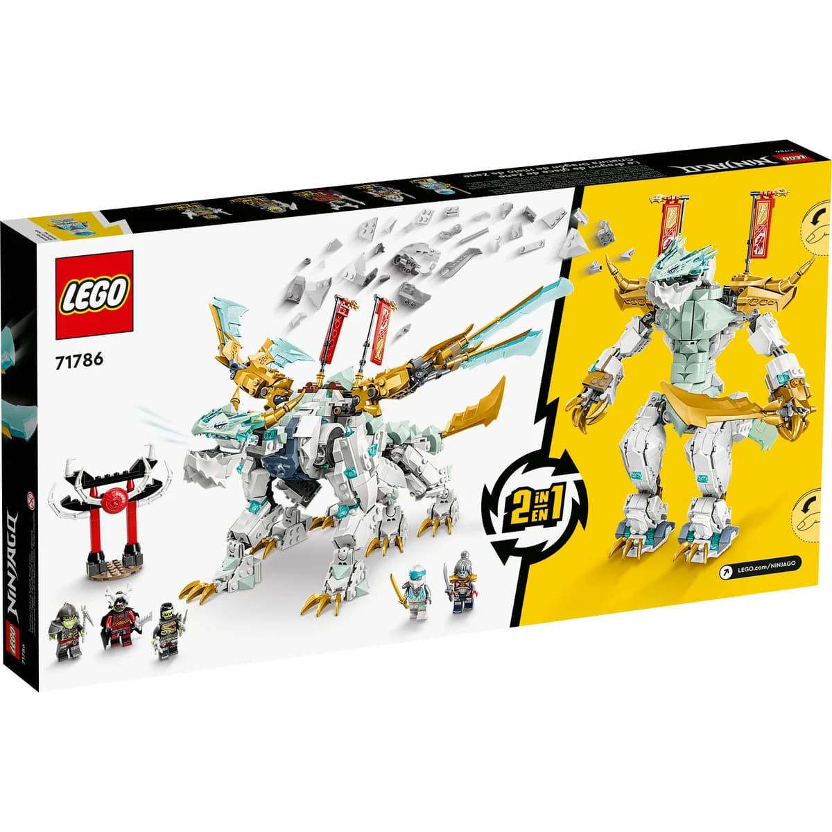 LEGO® NINJAGO™ 71786 Lodowy Smok Zane'a, zdjęcie 2