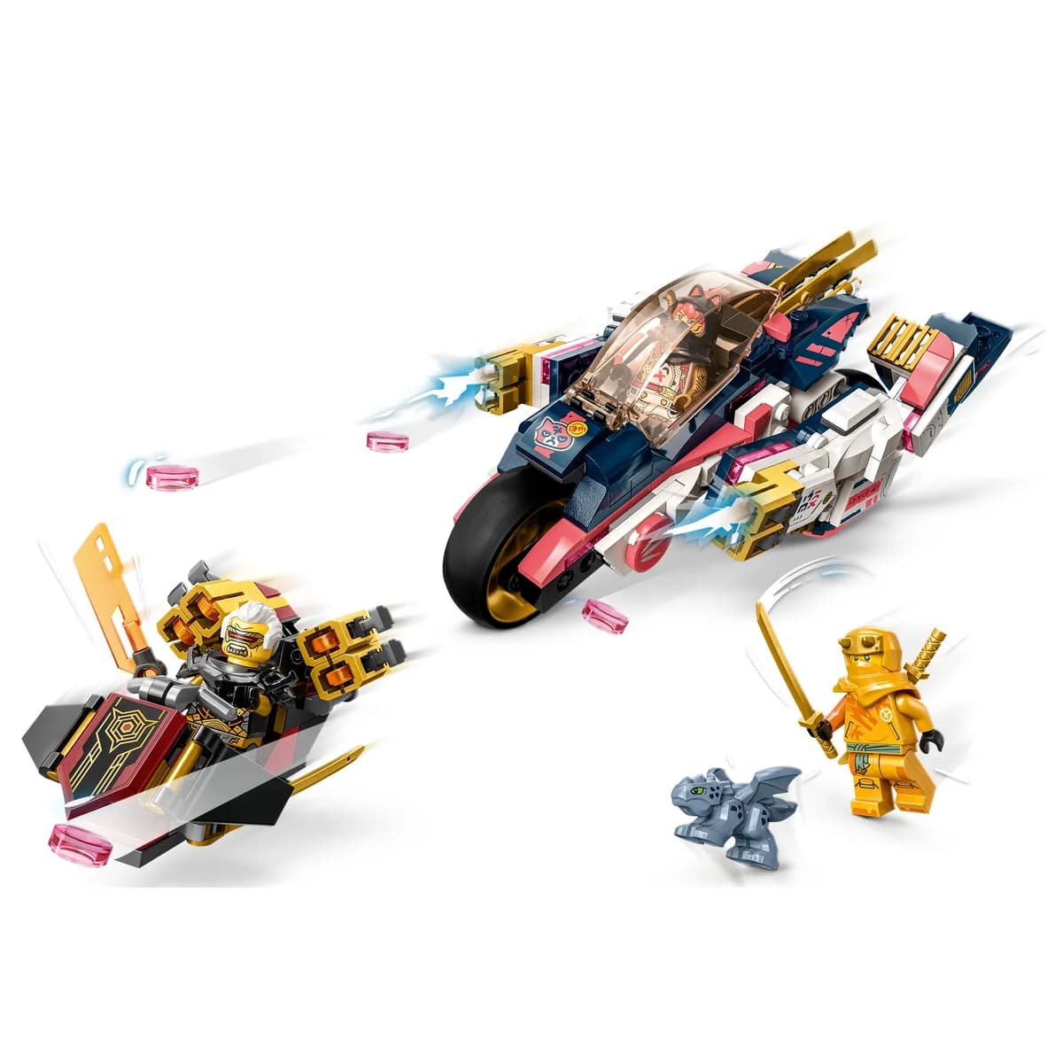 LEGO® NINJAGO™ 71792 Transformujący Mech-Motocykl Wyścigowy Sory, zdjęcie 4