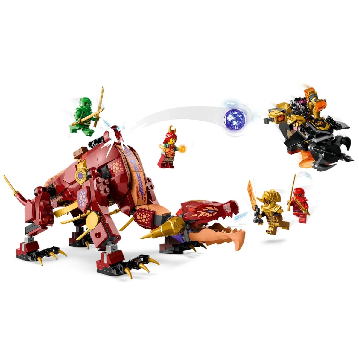 LEGO® NINJAGO™ 71793 Heatwave – Transformujący Lawowy Smok, zdjęcie 4