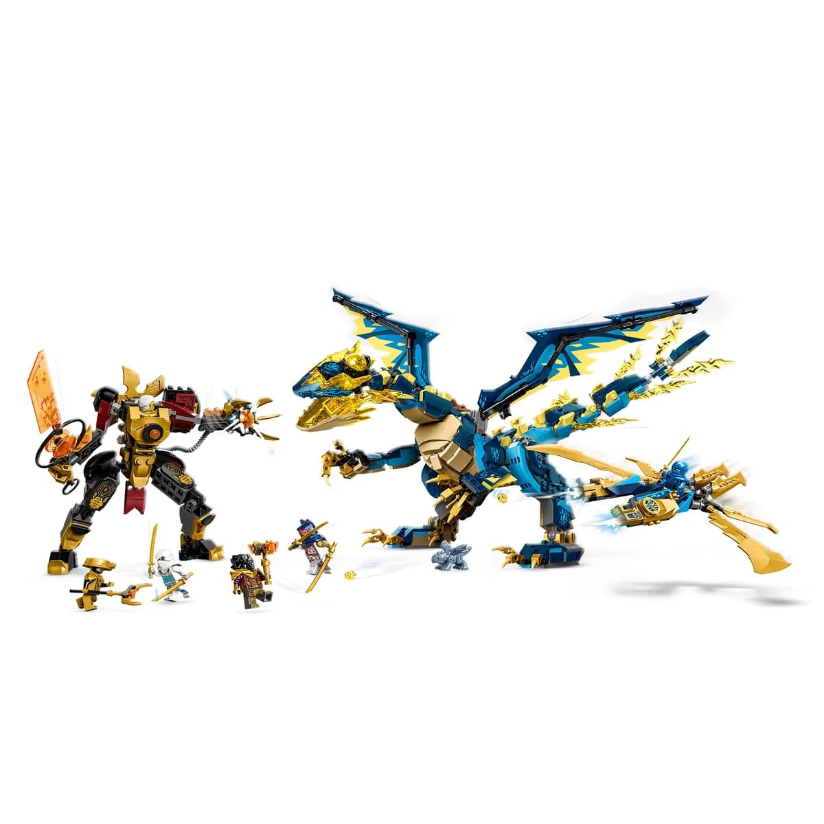 LEGO® NINJAGO™ 71796 Smok Żywiołu kontra Mech Cesarzowej, zdjęcie 4