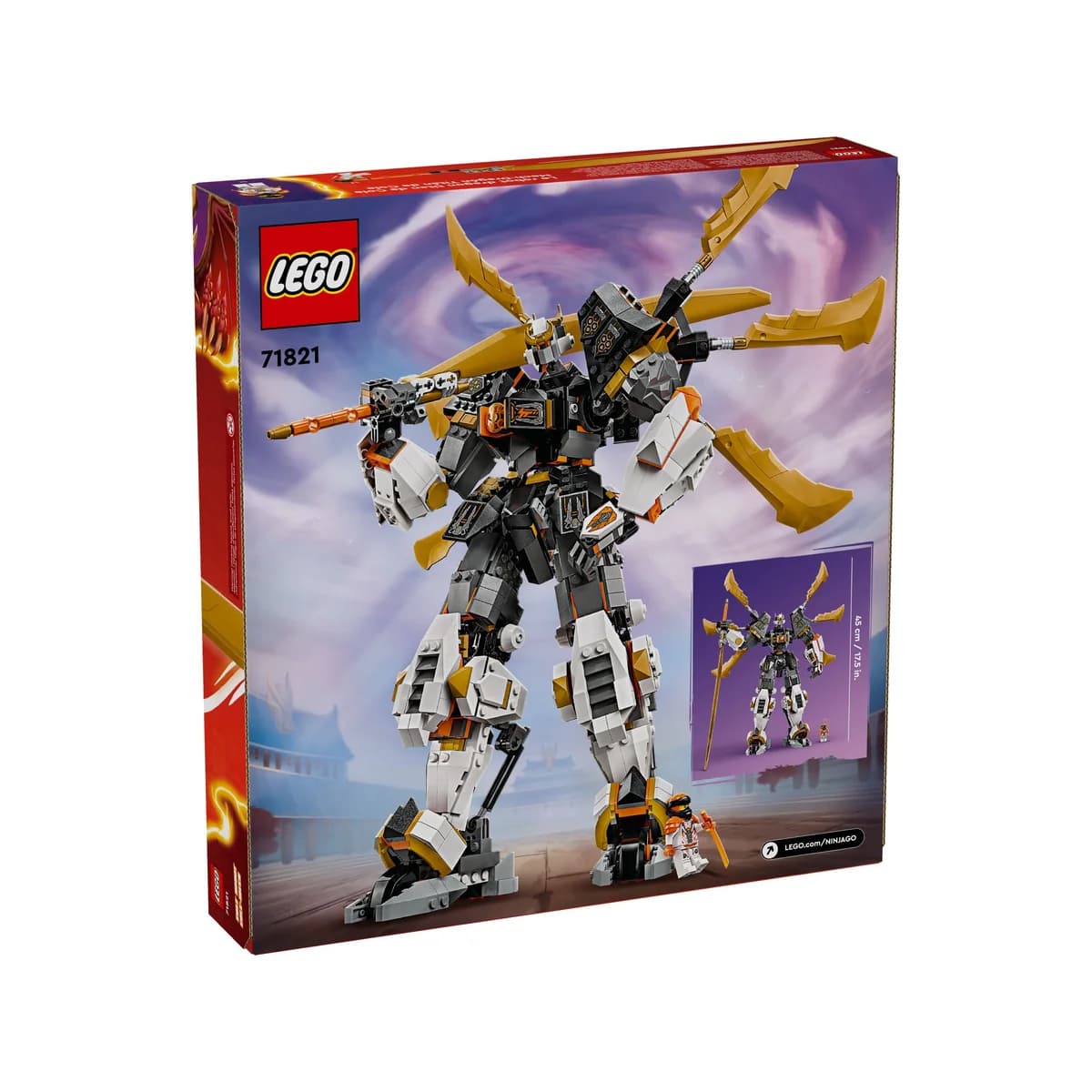 LEGO® NINJAGO™ 71821 Tytanowy Smok-Mech Cole’a, zdjęcie 2