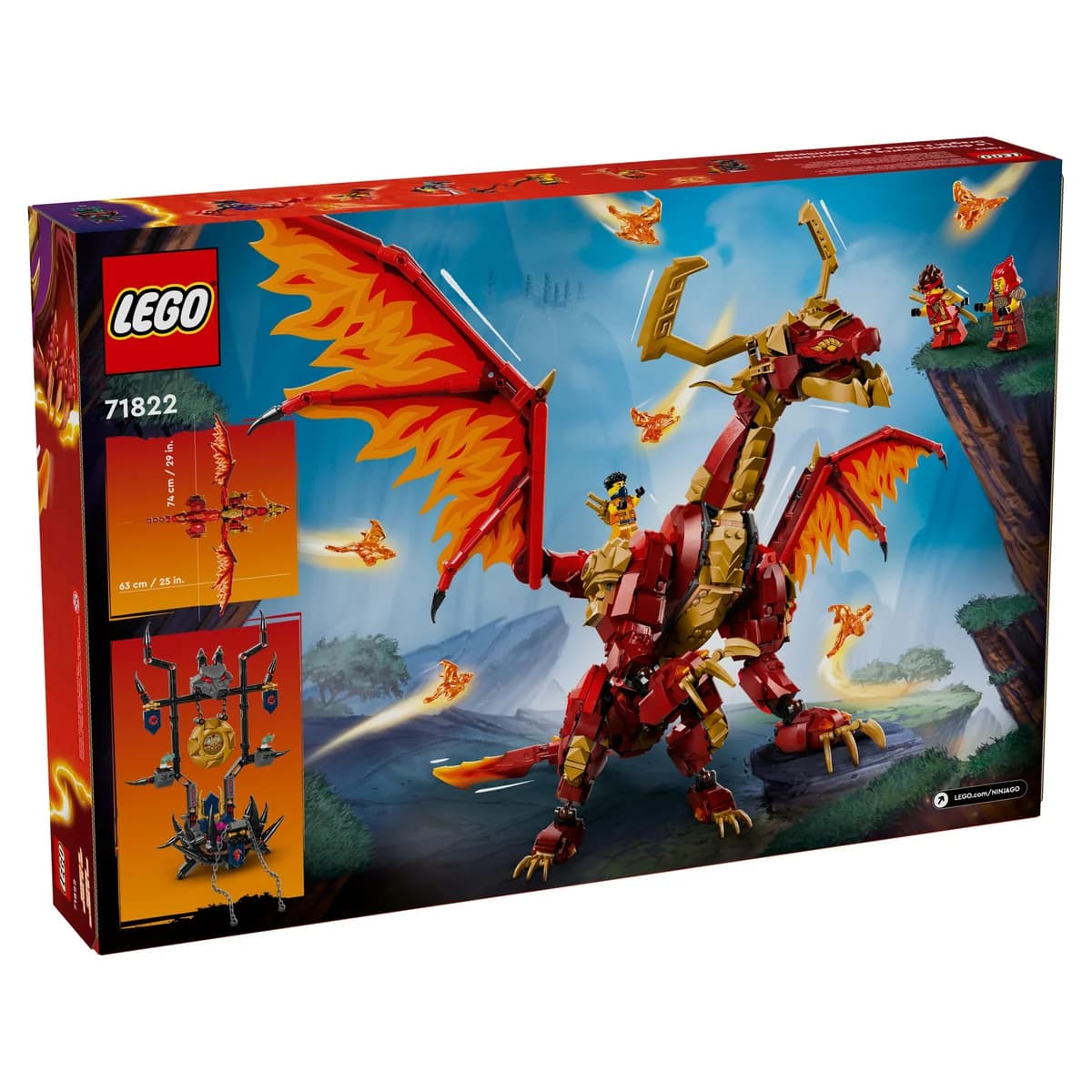 LEGO® NINJAGO™ 71822 Smoczyca Źródła Ruchu, zdjęcie 2