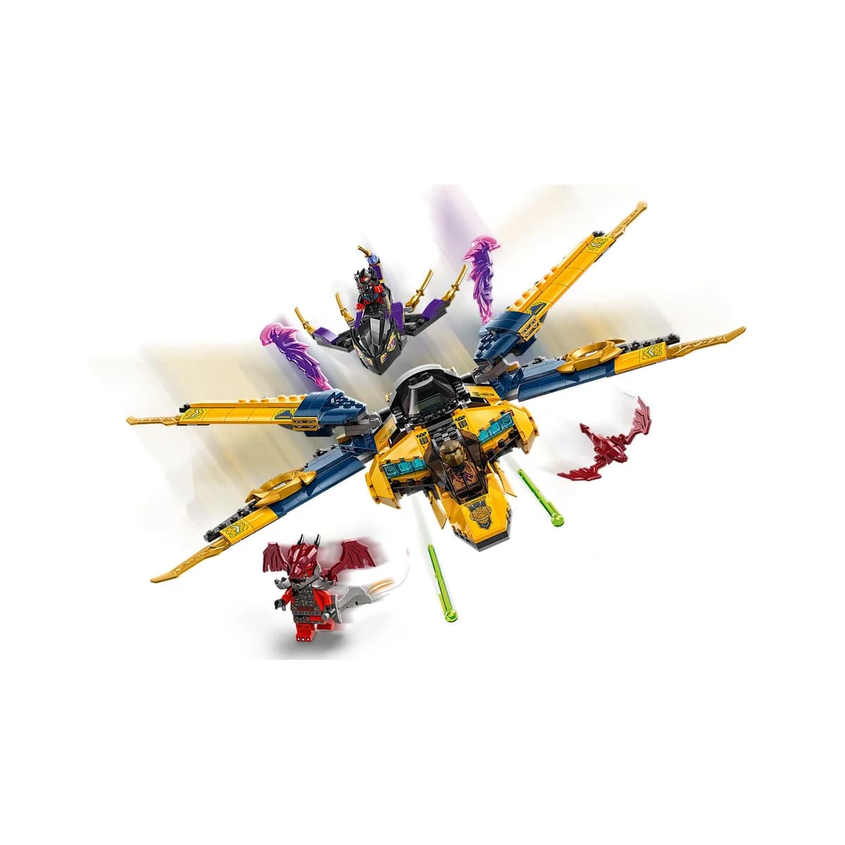 LEGO® NINJAGO™ 71833 Ras i Burzowy Superodrzutowiec Arina, zdjęcie 4
