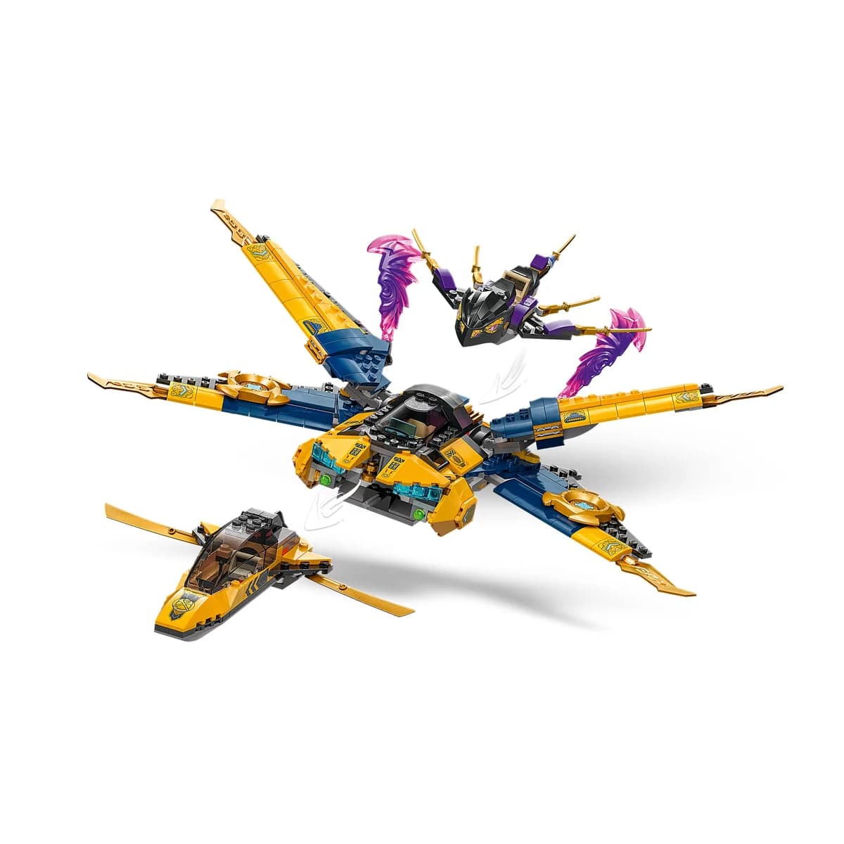 LEGO® NINJAGO™ 71833 Ras i Burzowy Superodrzutowiec Arina, zdjęcie 5