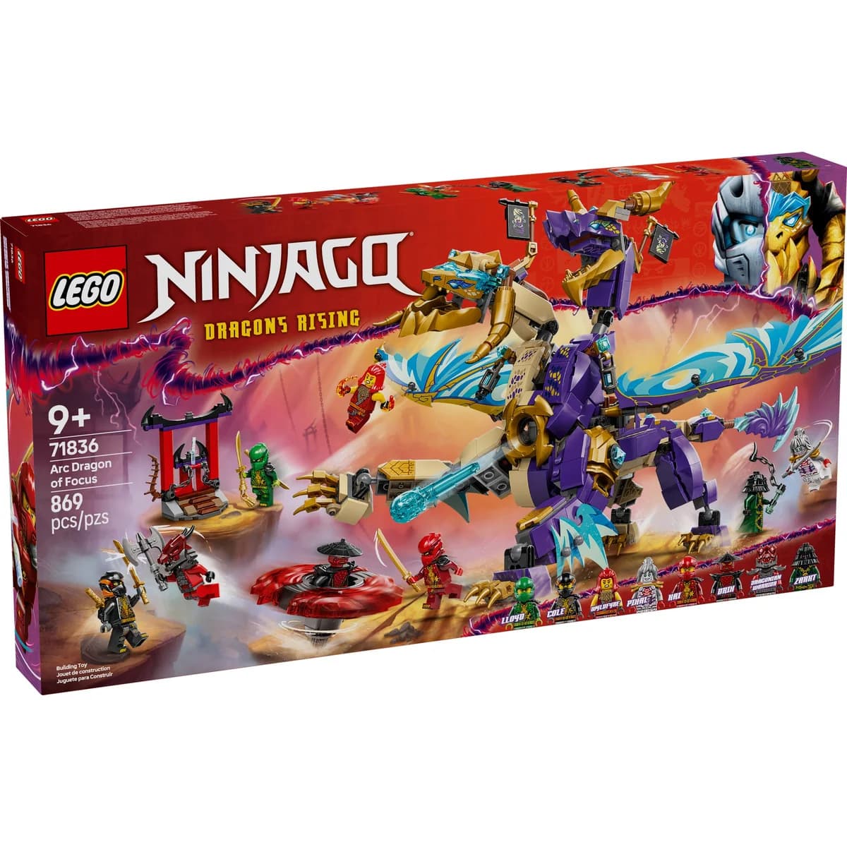 LEGO® NINJAGO™ 71836 Arcysmok Skupienia, zdjęcie 3