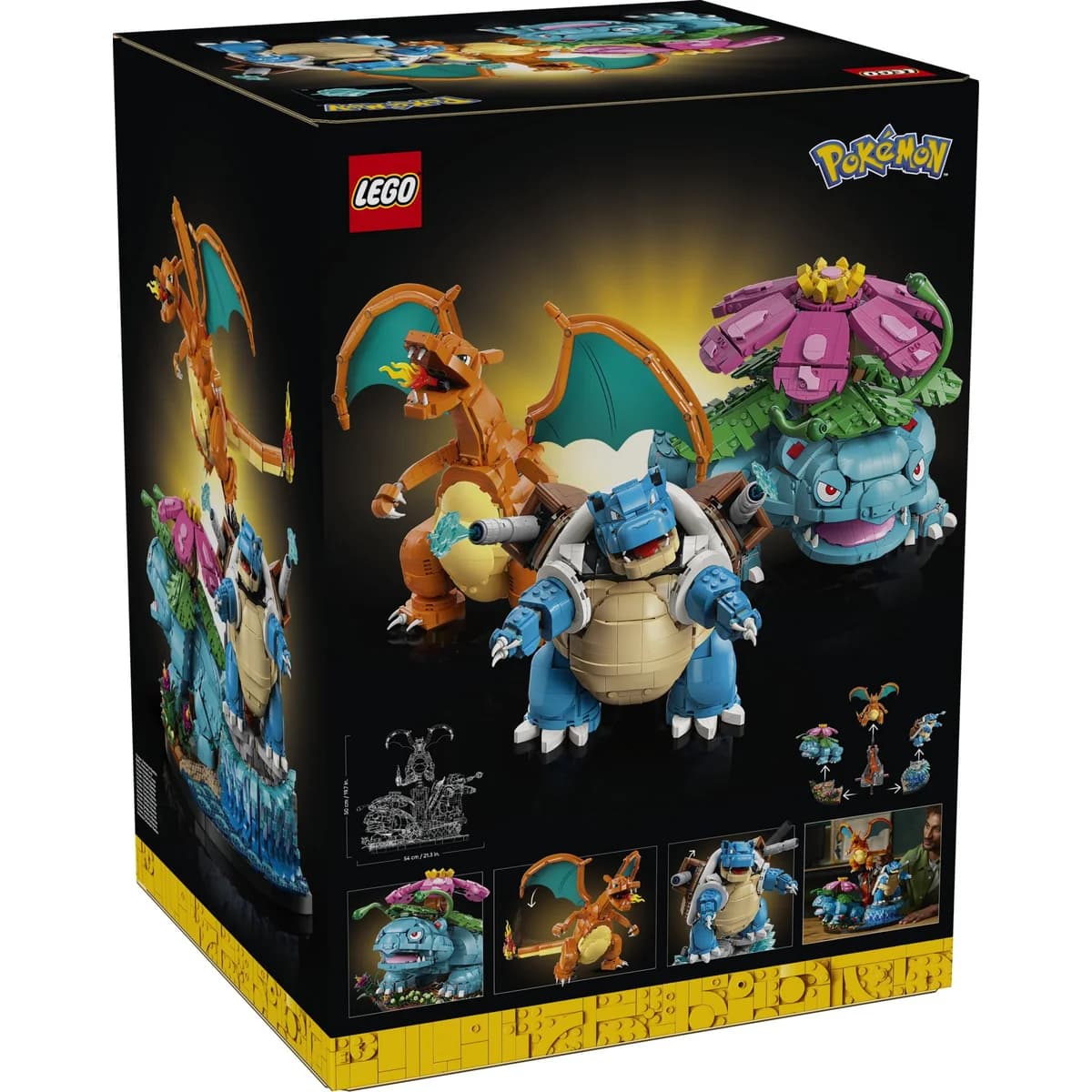 LEGO® Pokémon™ 72153 Venusaur, Charizard i Blastoise, zdjęcie 3
