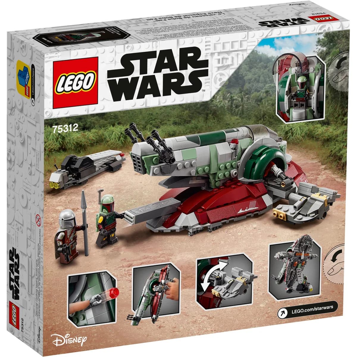 LEGO® Star Wars™ 75312 Statek Kosmiczny Boby Fetta, zdjęcie 3