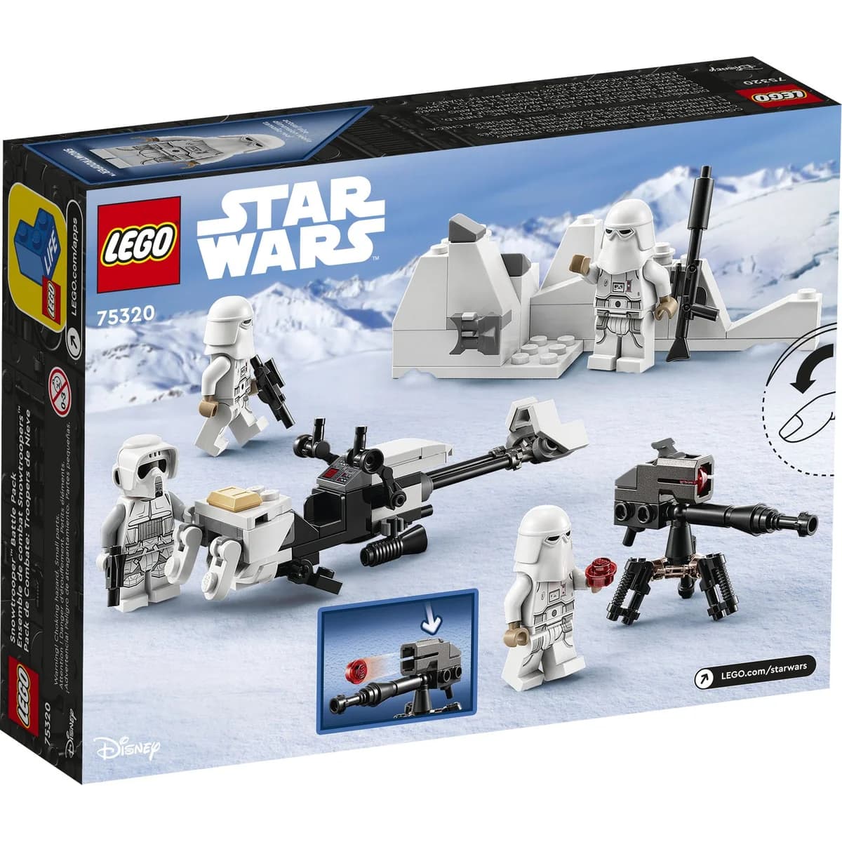 LEGO® Star Wars™ 75320 Zestaw bitewny ze szturmowcem śnieżnym, zdjęcie 2