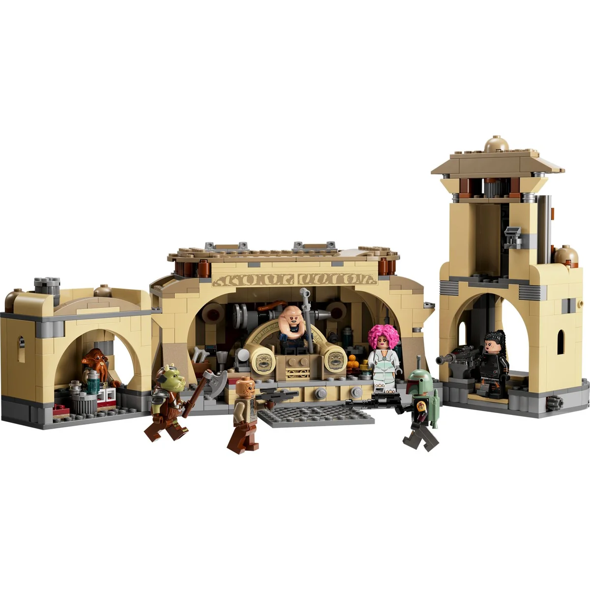 LEGO® Star Wars™ 75326 Sala tronowa Boby Fetta