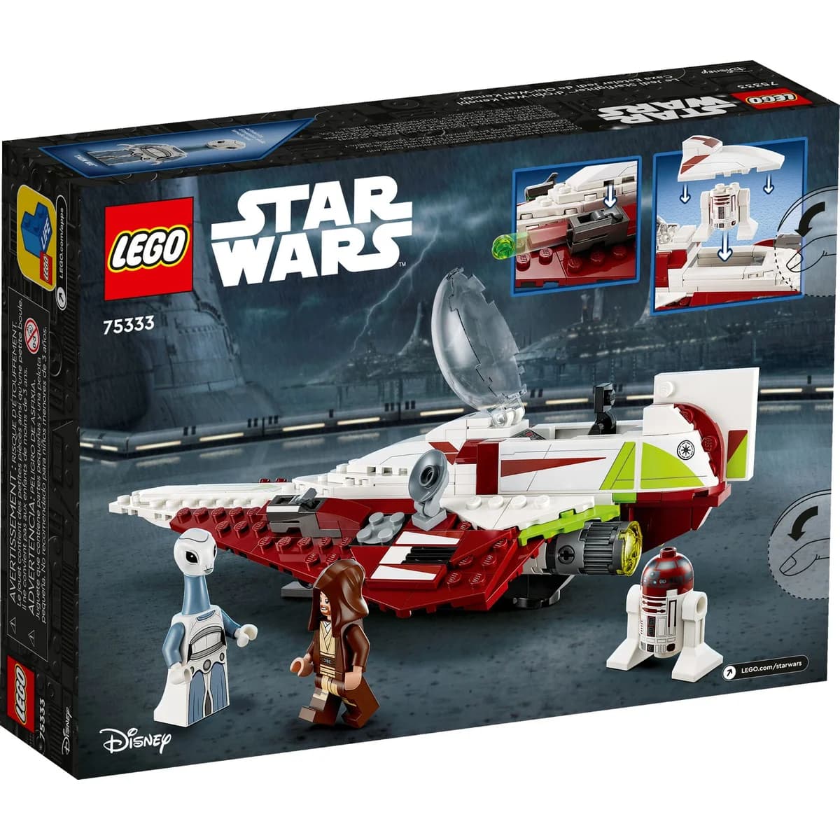 LEGO® Star Wars™ 75333 Myśliwiec Jedi Obi-Wana Kenobiego, zdjęcie 2