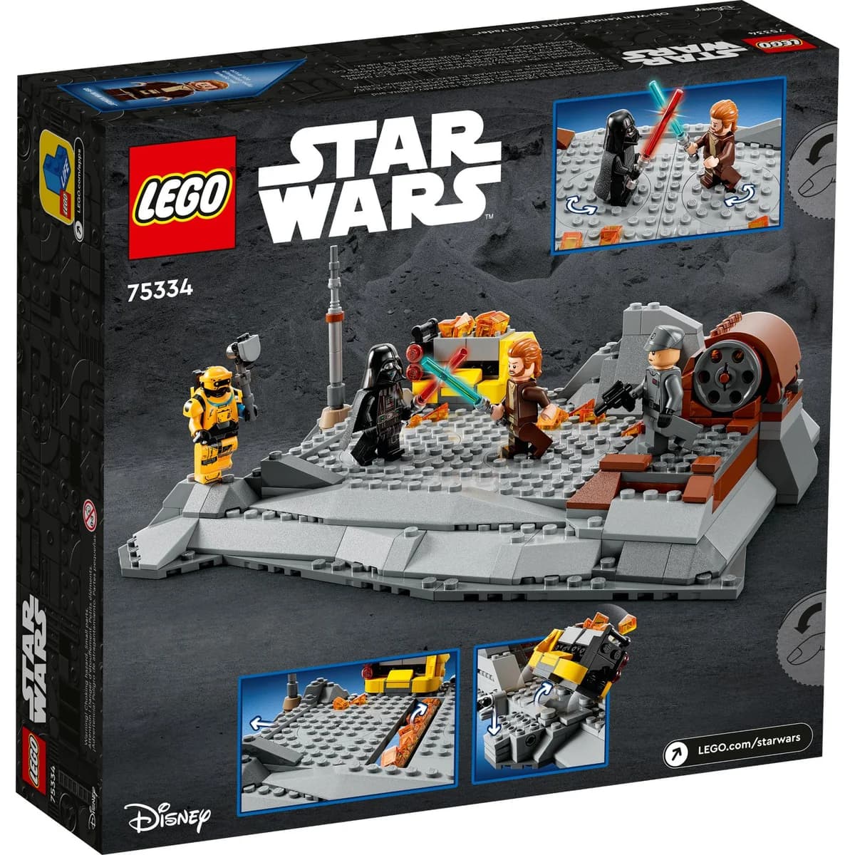 LEGO® Star Wars™ 75334 Obi-Wan Kenobi kontra Darth Vader, zdjęcie 2