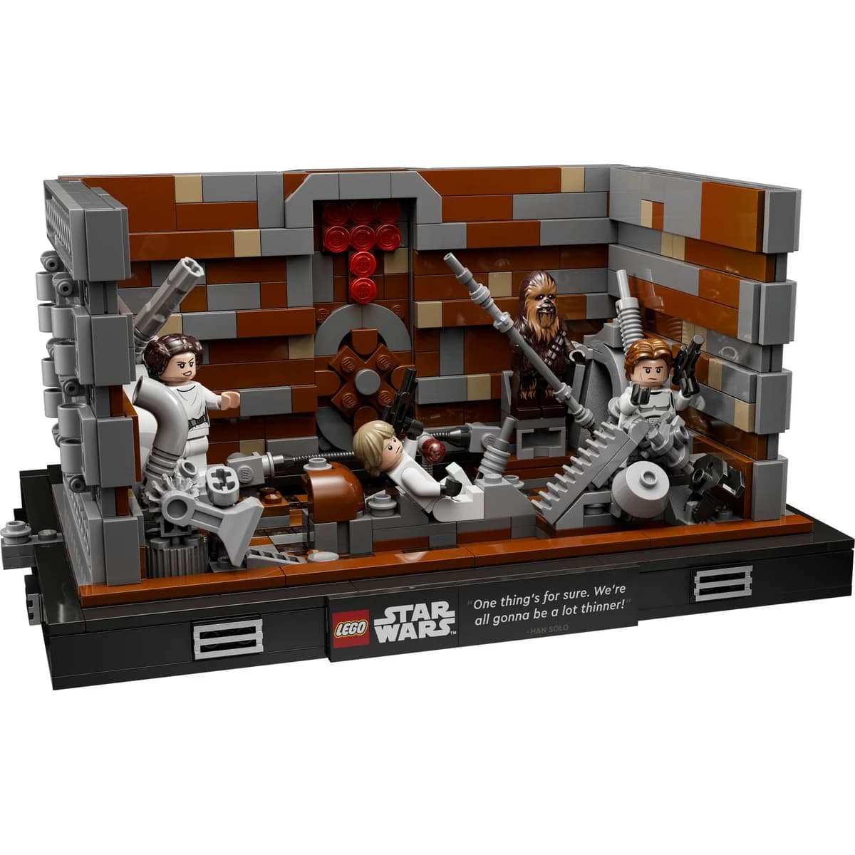 LEGO® Star Wars™ 75339 Diorama: Zgniatarka Odpadów na Gwieździe Śmierci