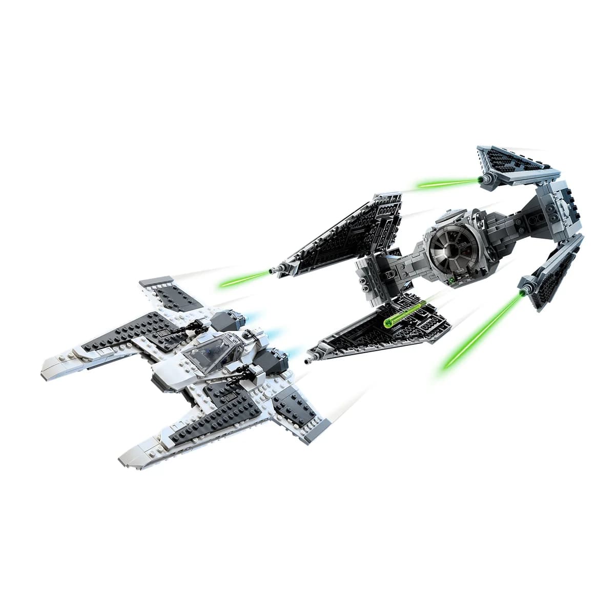 LEGO® Star Wars™ 75348 Mandaloriański myśliwiec Fang Fighter kontra TIE Interceptor, zdjęcie 3